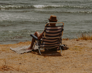 man in deckchair 1